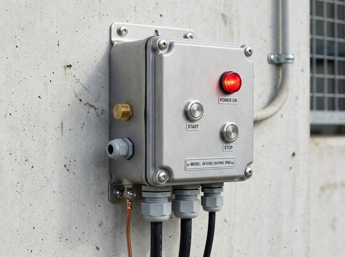 Junction Box Control Gear Box